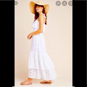 Steele/Anthropologie tiered maxi dress